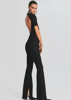 Store Lyla Coated Denim Jumpsuit Jumpsuits