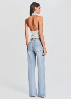 Store Maci Embellished Knit Bodysuit Bachelorette Party