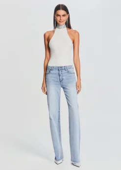 Store Maci Embellished Knit Bodysuit Bachelorette Party