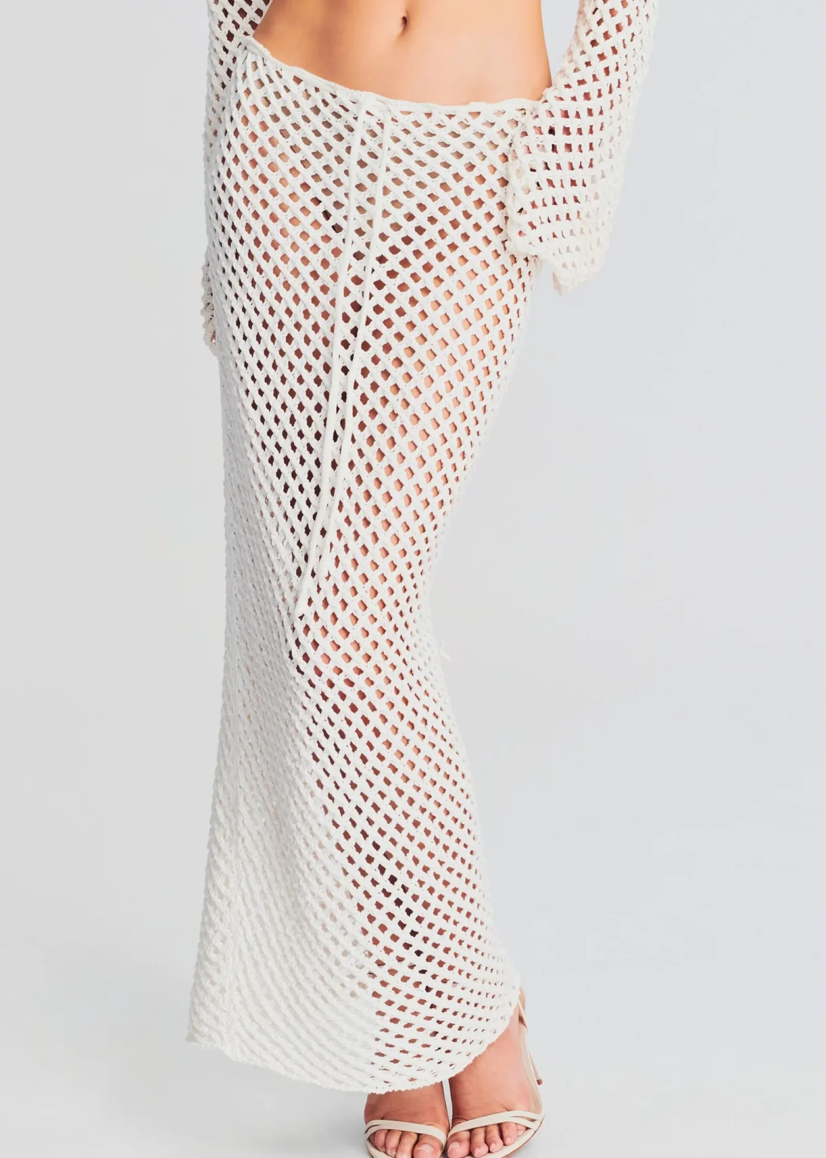 Fashion Magen Knitted Skirt Sheer Bliss