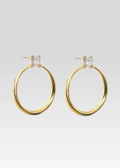 Clearance Manhattan Hoop Earrings Accessories