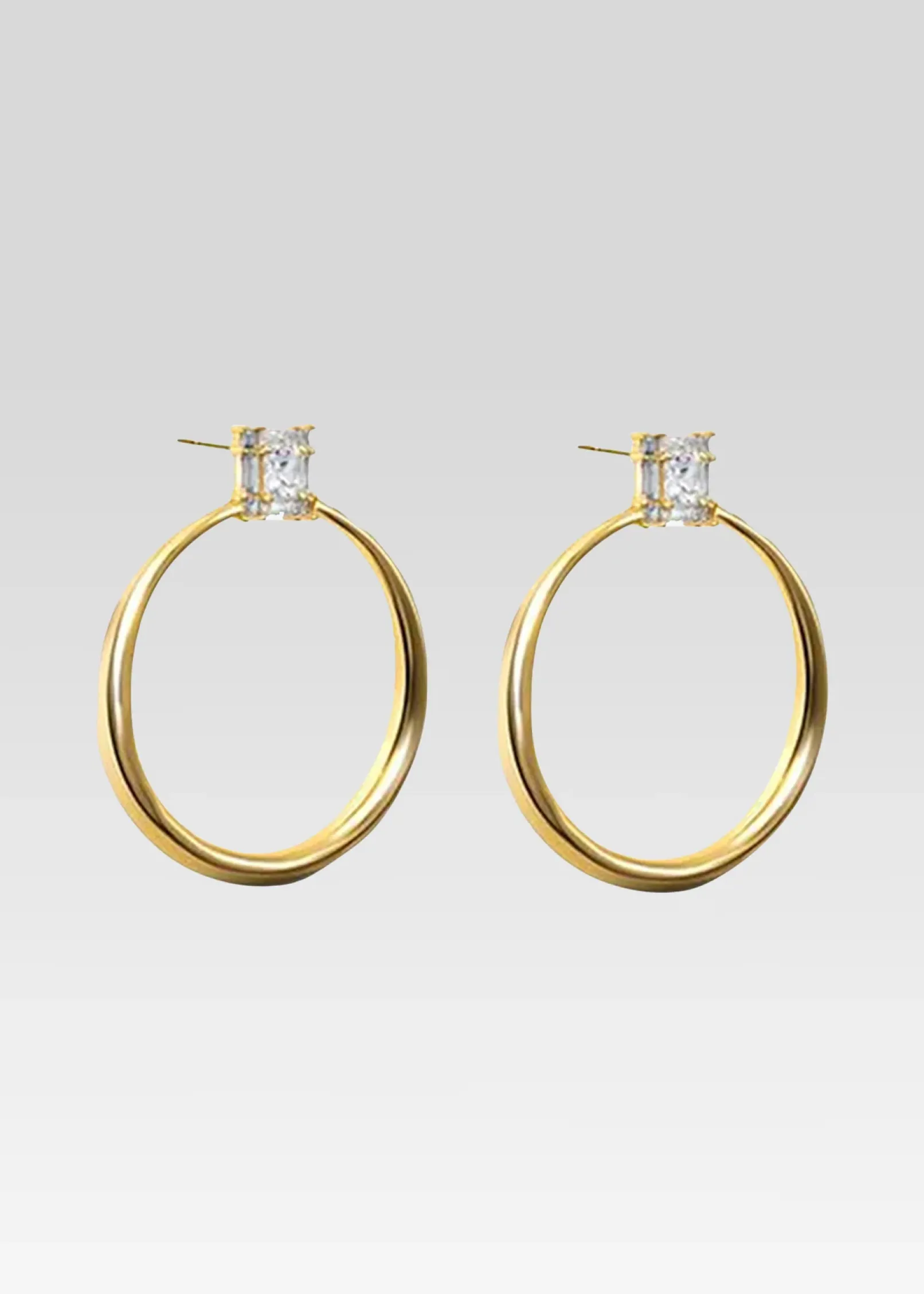 Fashion Manhattan Hoop Earrings Day to Night