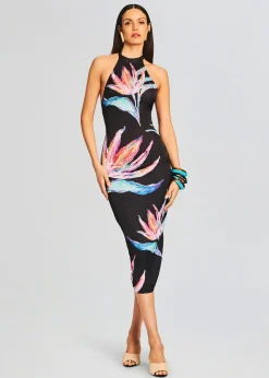 Best Sale Margo Midi Dress Tropical Hues
