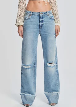 Cheap Margot Cuffed Boyfriend Jean Bottoms
