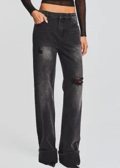Cheap Margot Cuffed Boyfriend Jean Bottoms