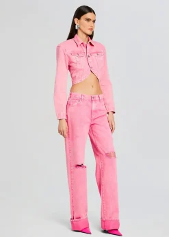 Best Margot Cuffed Boyfriend Jean Night Out