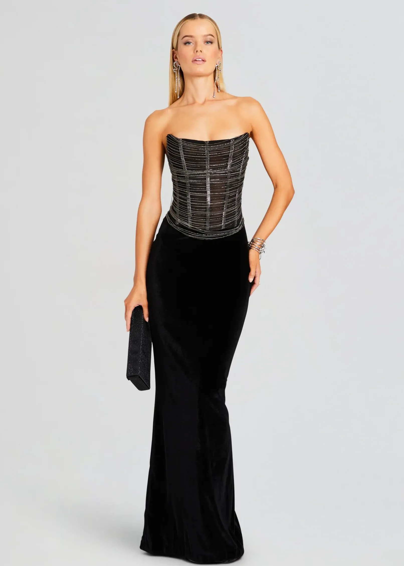 Shop Mariah Embellished Dress Gowns