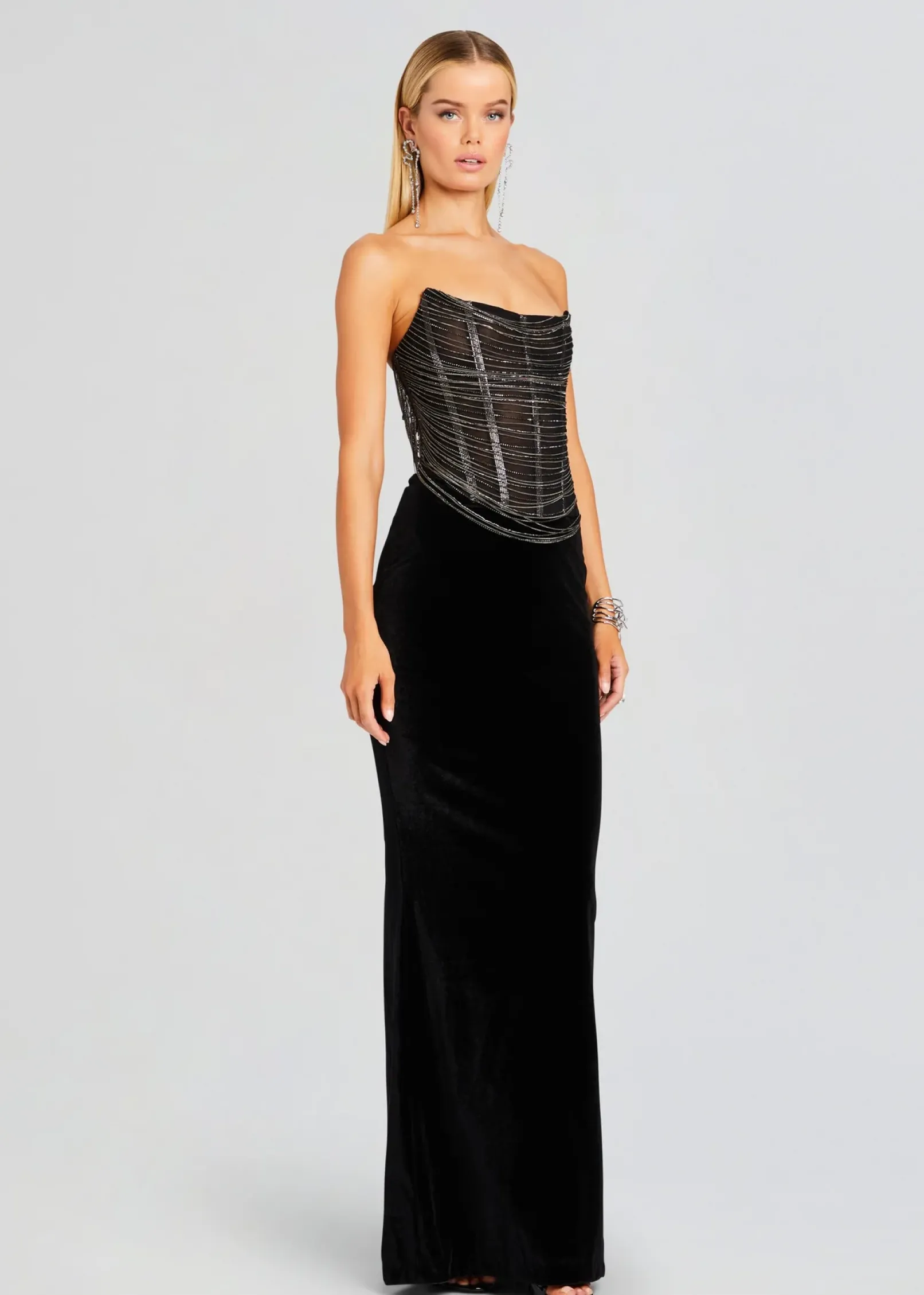 Shop Mariah Embellished Dress Gowns