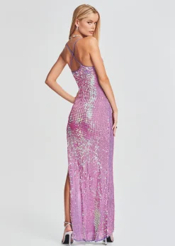 Fashion Marie Sequin Crochet Dress Guest Of