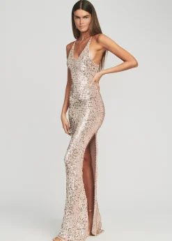 Hot Marie Sequin Crochet Dress Guest Of