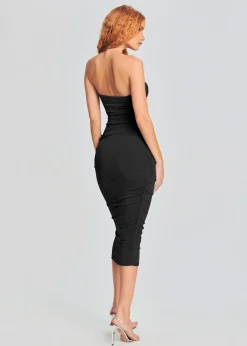 Store Martha Strapless Midi Dress Night Out