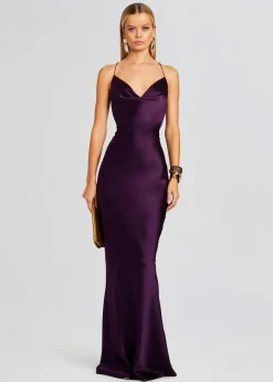 Cheap Massimo Silk Gown Dresses