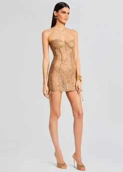 New Matilda Embellished Lace Dress Men Neutral Moments