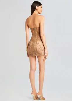 New Matilda Embellished Lace Dress Men Neutral Moments