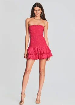 Cheap Megan Short Dress Tropical Hues