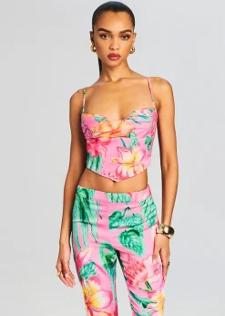 Online Megan Top Tropical Hues
