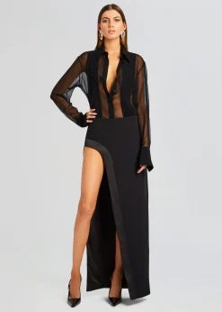 Shop Meghan Panelled Silk Blouse Coming Soon