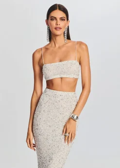 Cheap Mera Sequin Top Bridal Shower
