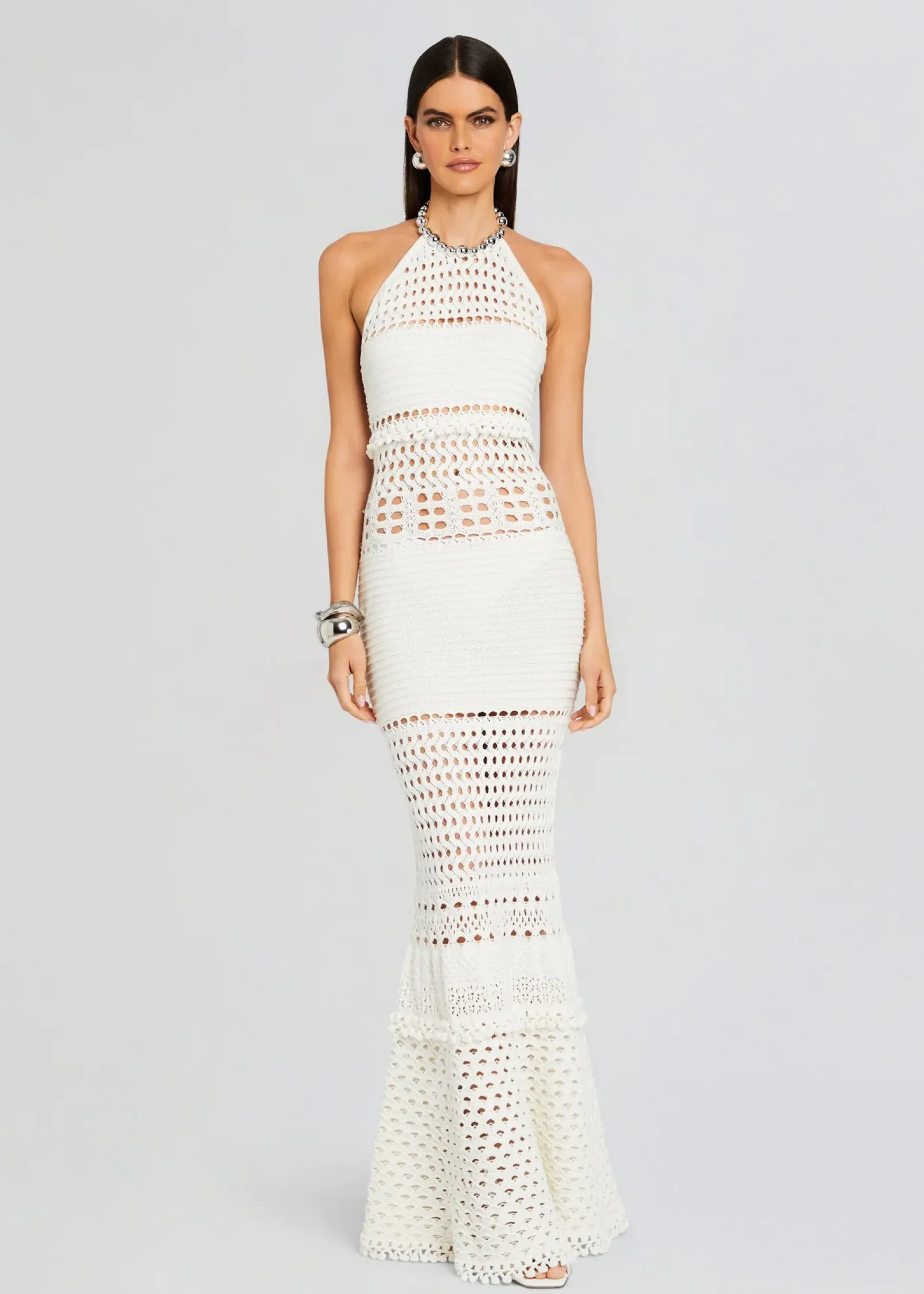 Sale Mesa Knit Crochet Dress Dresses