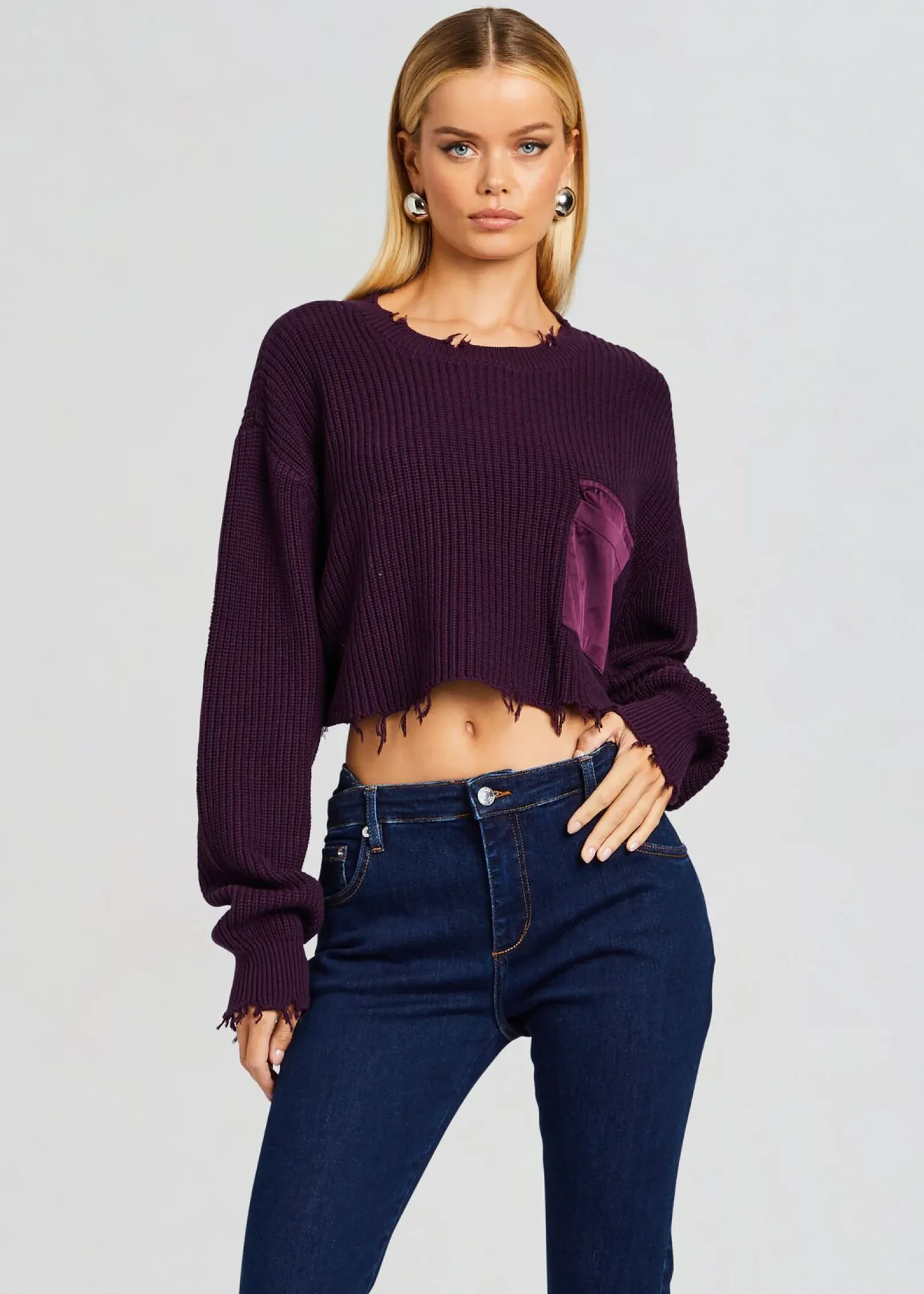 Best Sale Mid Cropped Devin Sweater Tops