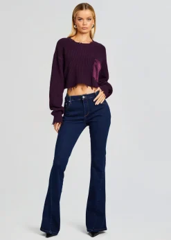Best Sale Mid Cropped Devin Sweater Tops