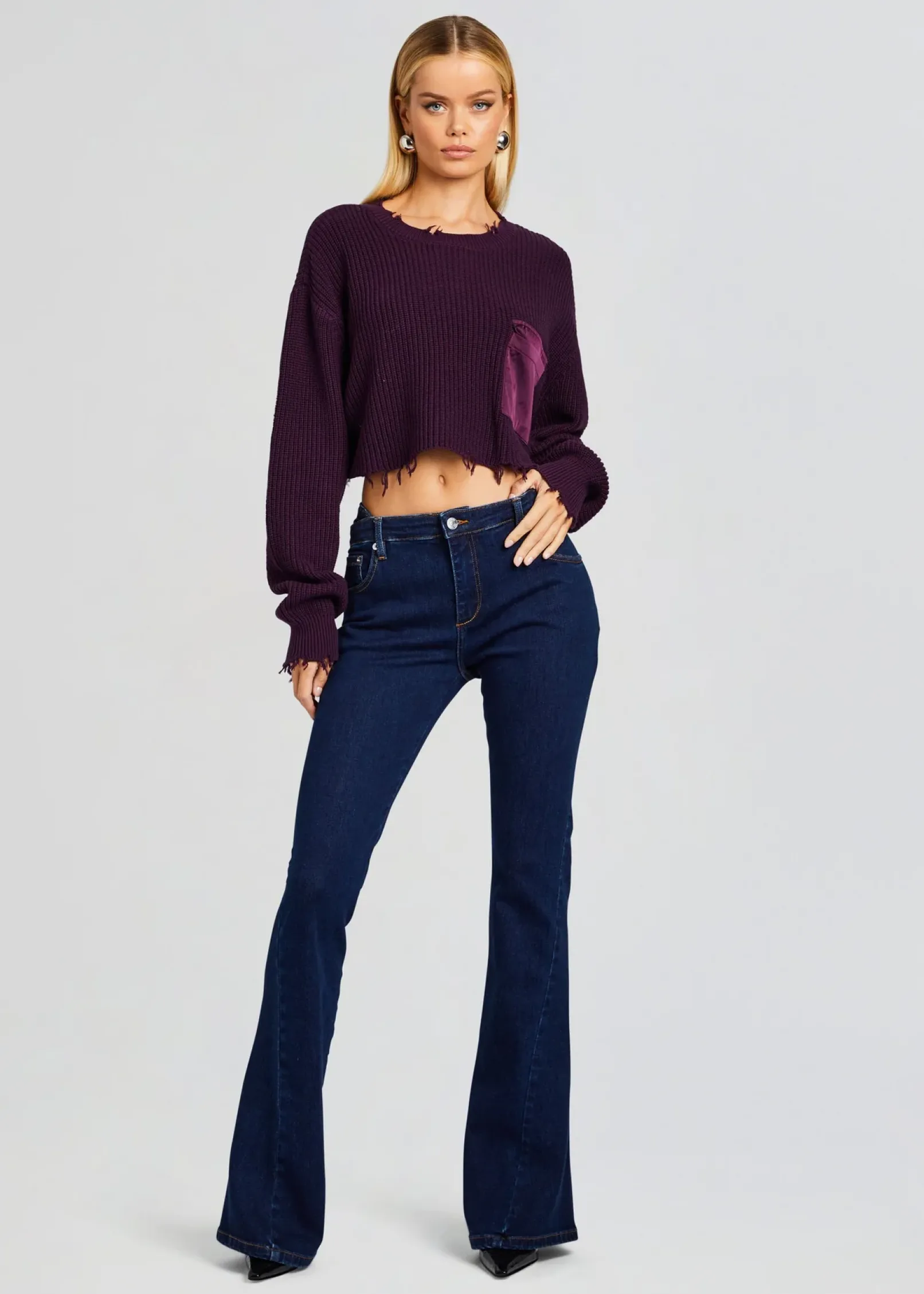 Best Sale Mid Cropped Devin Sweater Tops