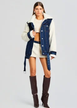 Best Mink Teddy Denim Jacket Jackets