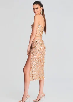 Hot Mirage Embellished Skirt Bottoms