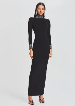 Shop Monroe Embellished Knit Dress Gowns