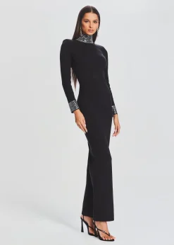 Cheap Monroe Embellished Knit Dress RETROFÊTE