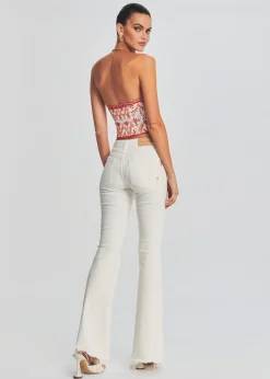 Sale Moore Mid Rise Flare Jean Bottoms