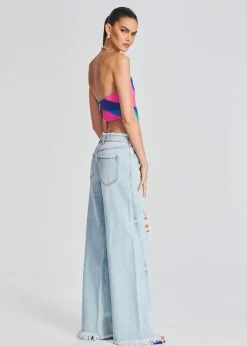 Hot Mountain Wide Leg Jean Bottoms