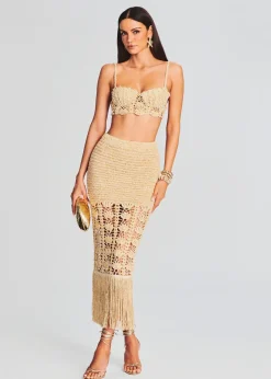 Discount Naida Crochet Skirt RETROFÊTE
