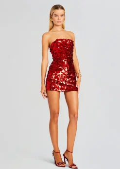 Cheap Nolia Sequin Embellished Dress Subtle Shimmer