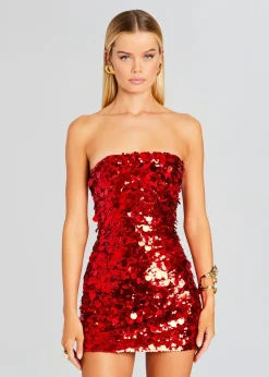 Cheap Nolia Sequin Embellished Dress Subtle Shimmer