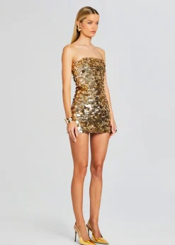 New Nolia Sequin Embellished Dress Subtle Shimmer