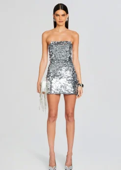 Hot Nolia Sequin Embellished Dress Mini