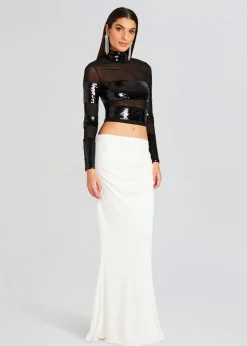 Store Nyx Sequin Top Tops