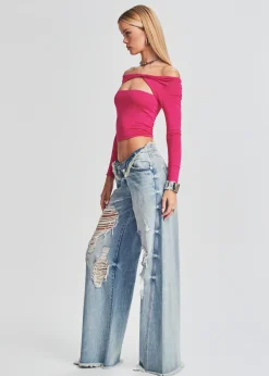 Outlet Ollie Wide Leg Jean Bottoms