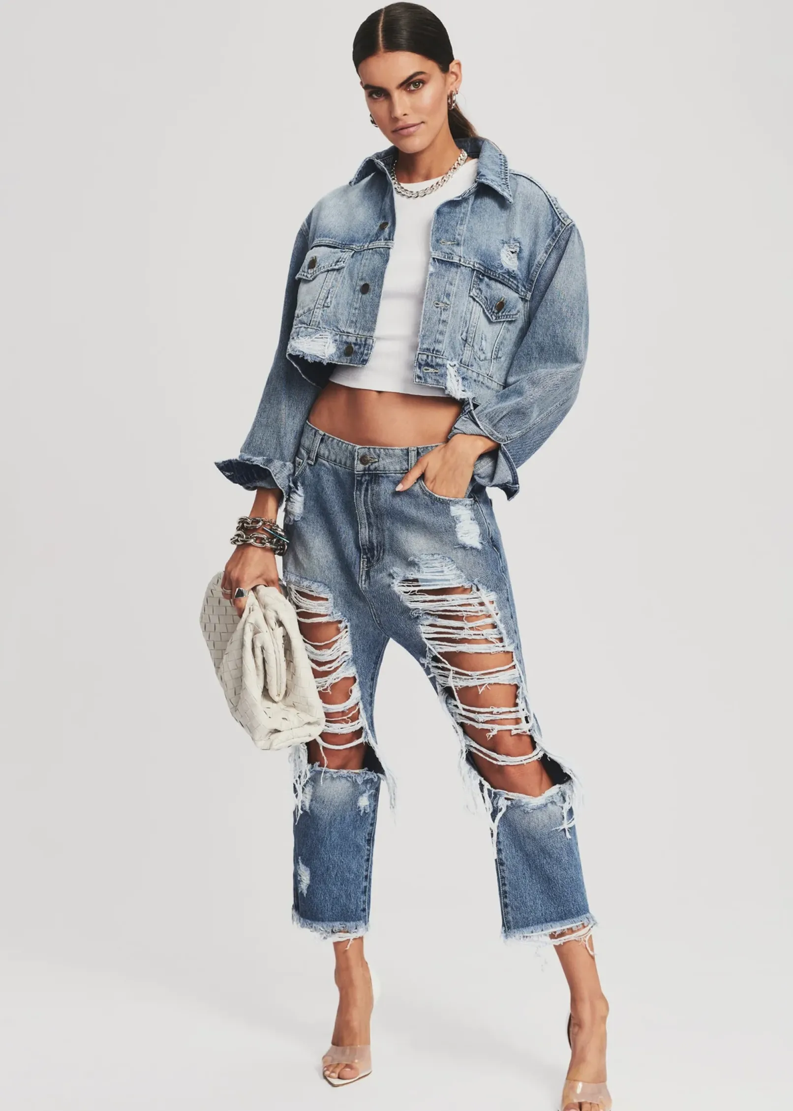 Store Omar Drop Boyfriend Jean Denim