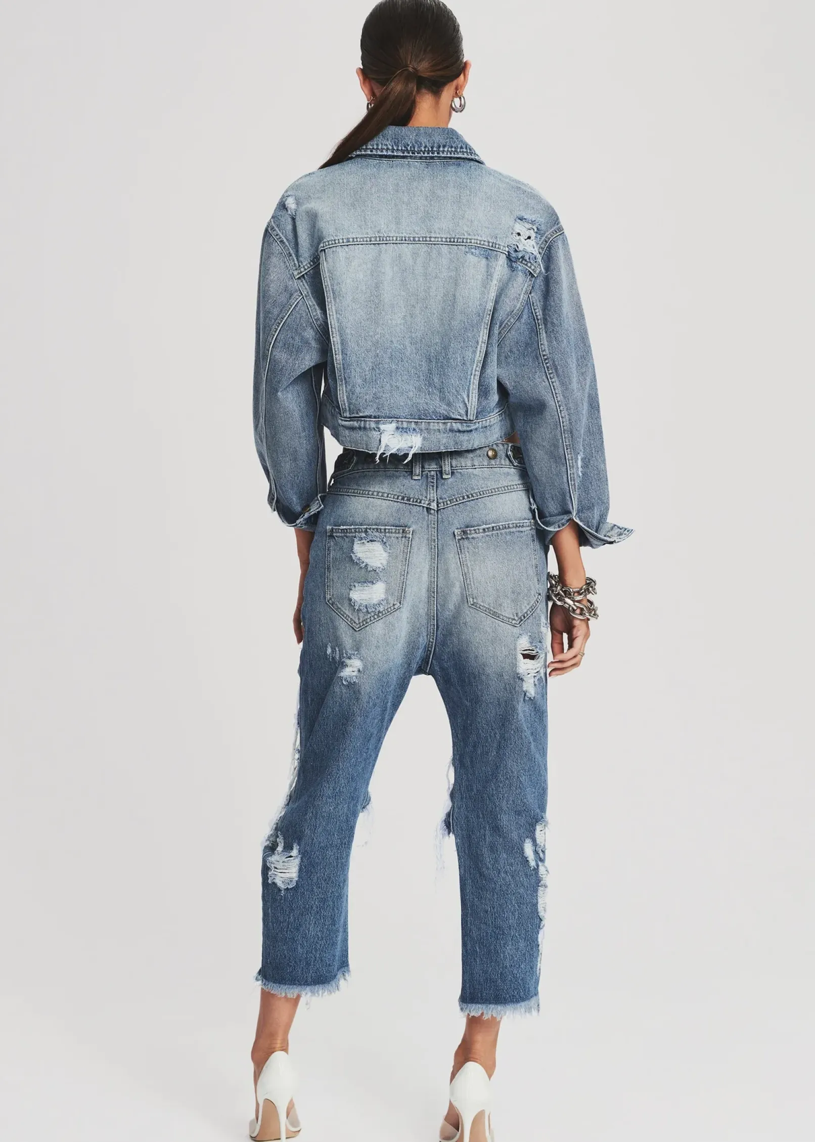 Store Omar Drop Boyfriend Jean Denim