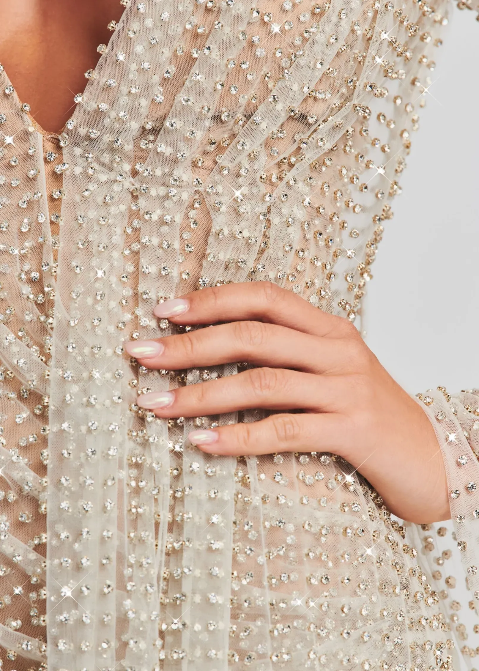 Outlet Opal Crystal Embellished Dress Dresses
