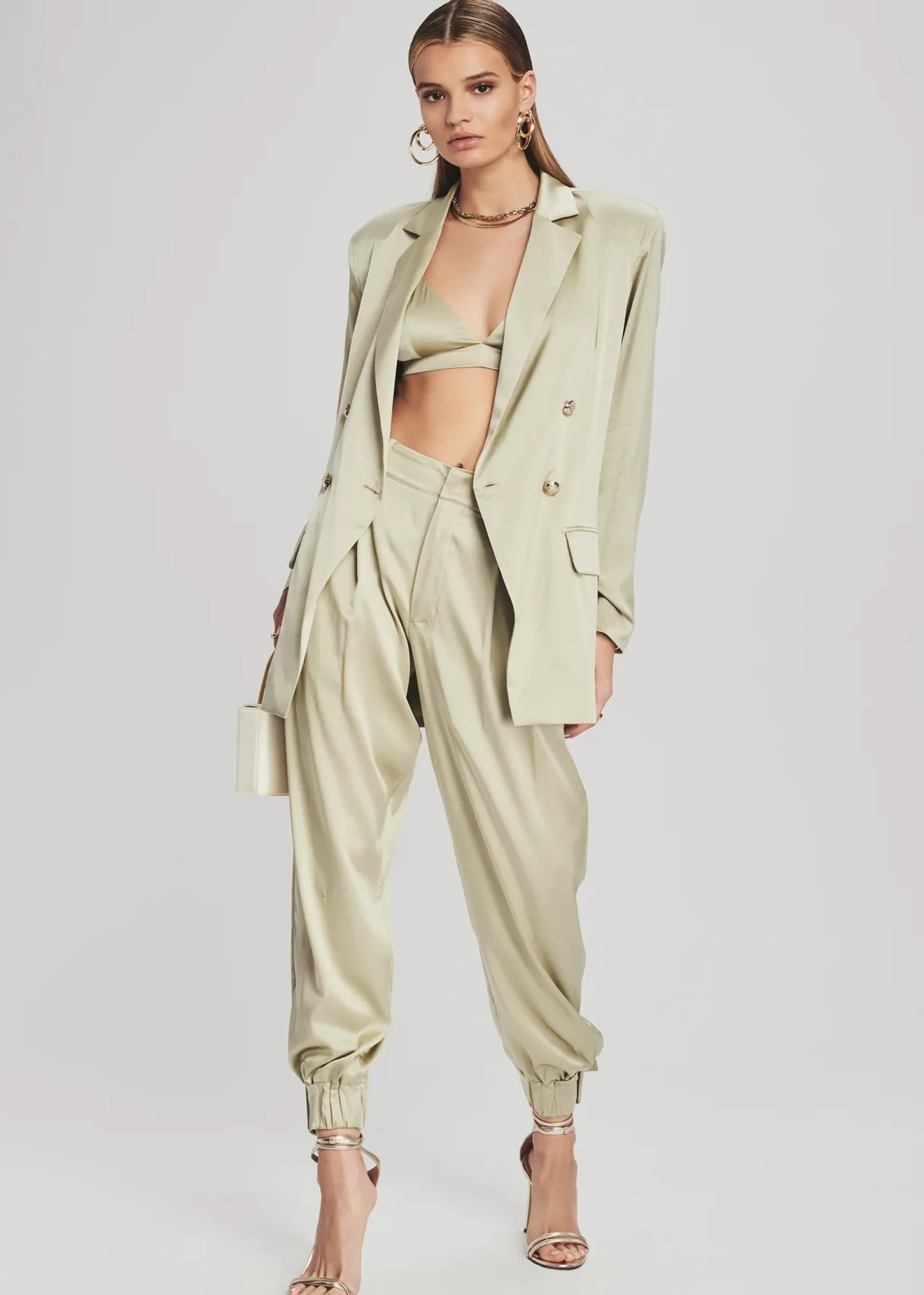 Cheap Pandora Silk Blazer Honeymoon Looks