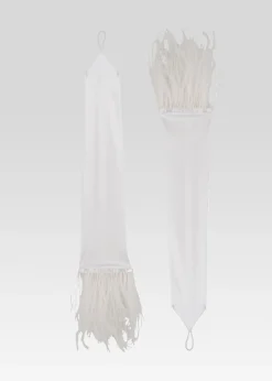 Cheap Penny Feather Gloves Reception Dresses