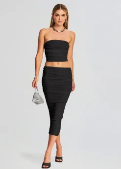 Fashion Penny Strapless Top Spring Knits