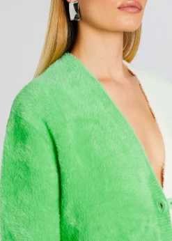 Sale Pepper Fuzzy Cardigan Spring Knits