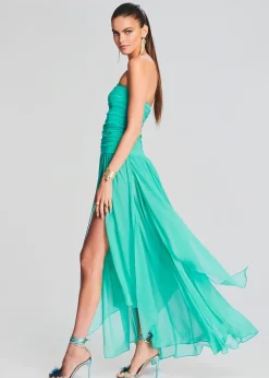 Best Perola Silk Chiffon Dress Guest Of