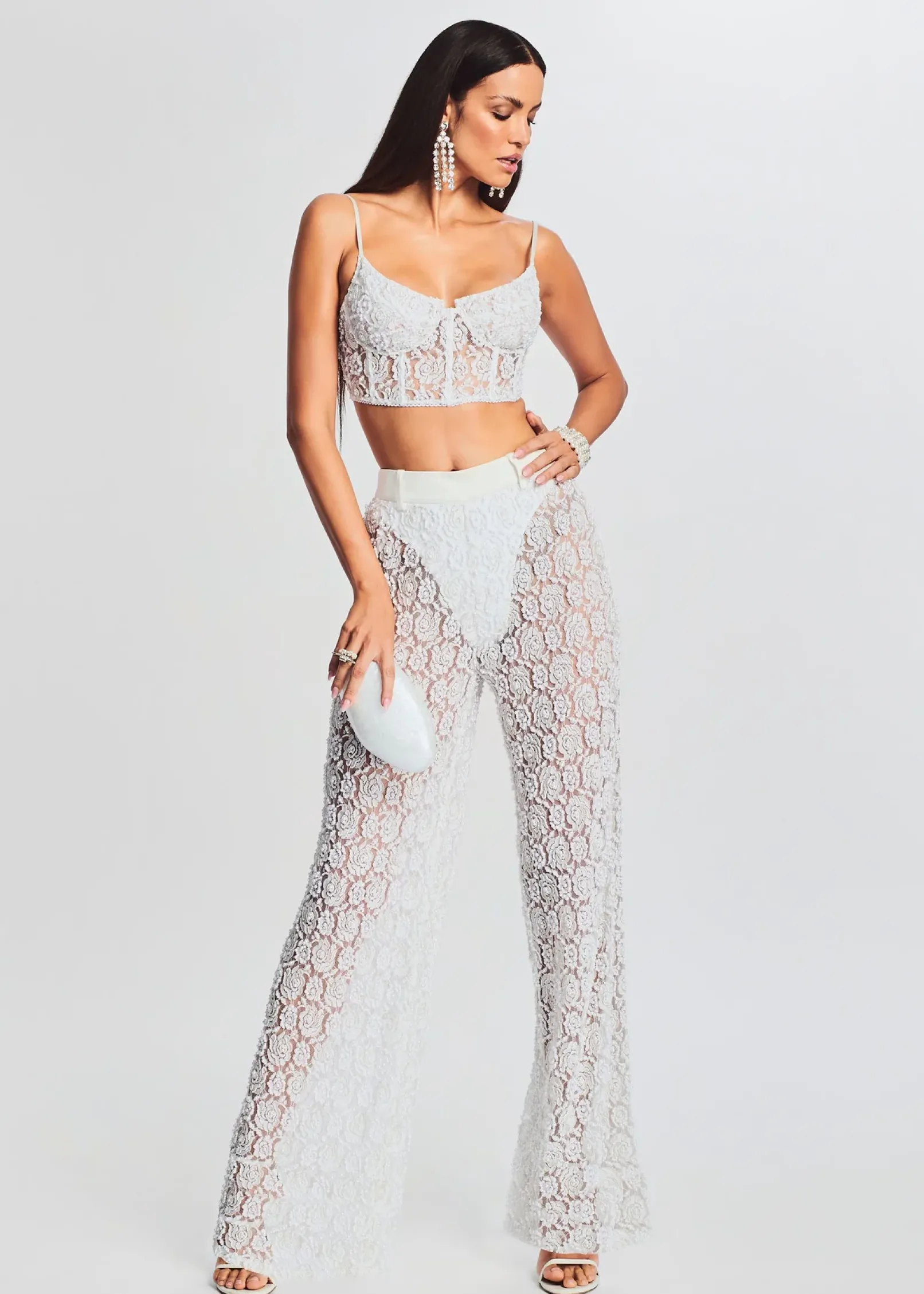 Outlet Pessa Lace Top Bridal Shower