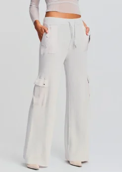 Outlet Poe Knit Cargo Pant Bottoms
