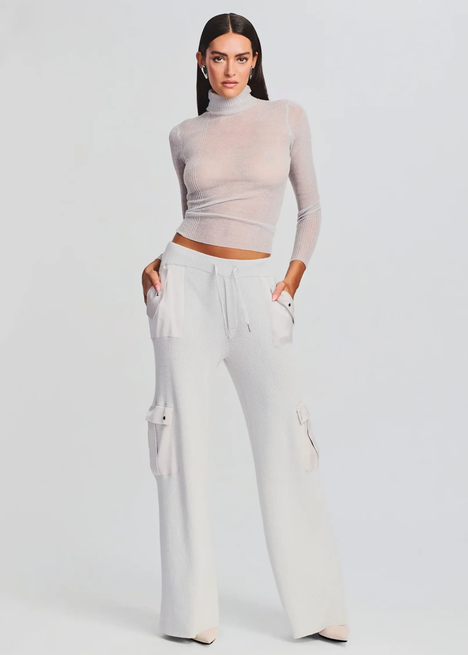 Outlet Poe Knit Cargo Pant Bottoms
